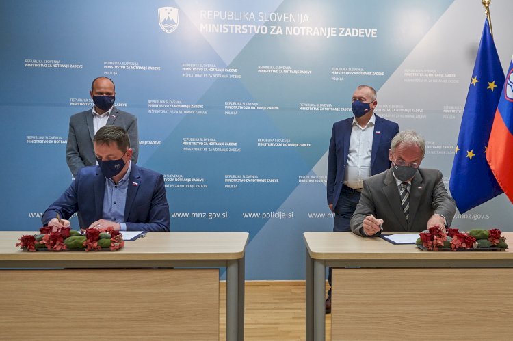 Sklenitev stavkovnega sporazuma med Vlado Republike Slovenije in Policijskim sindikatom Slovenije